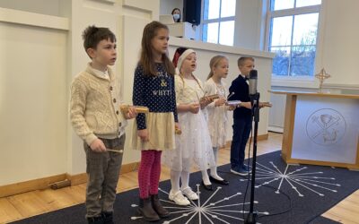 Pärnu Kristliku Erakooli õpilased esinesid Pärnu Immaanueli koguduse advendi-jumalateenistusel